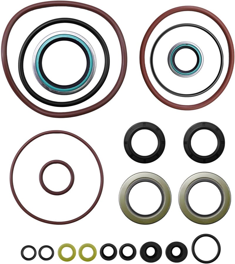 TIKSCIENCE Lower Unit Seal Kit Fit for Mercury MerCruiser Quicksilver Bravo I II III X XR Replace 26-76868A2 18-2645 26-76868A04 76868A04 76868A1 - Image 1